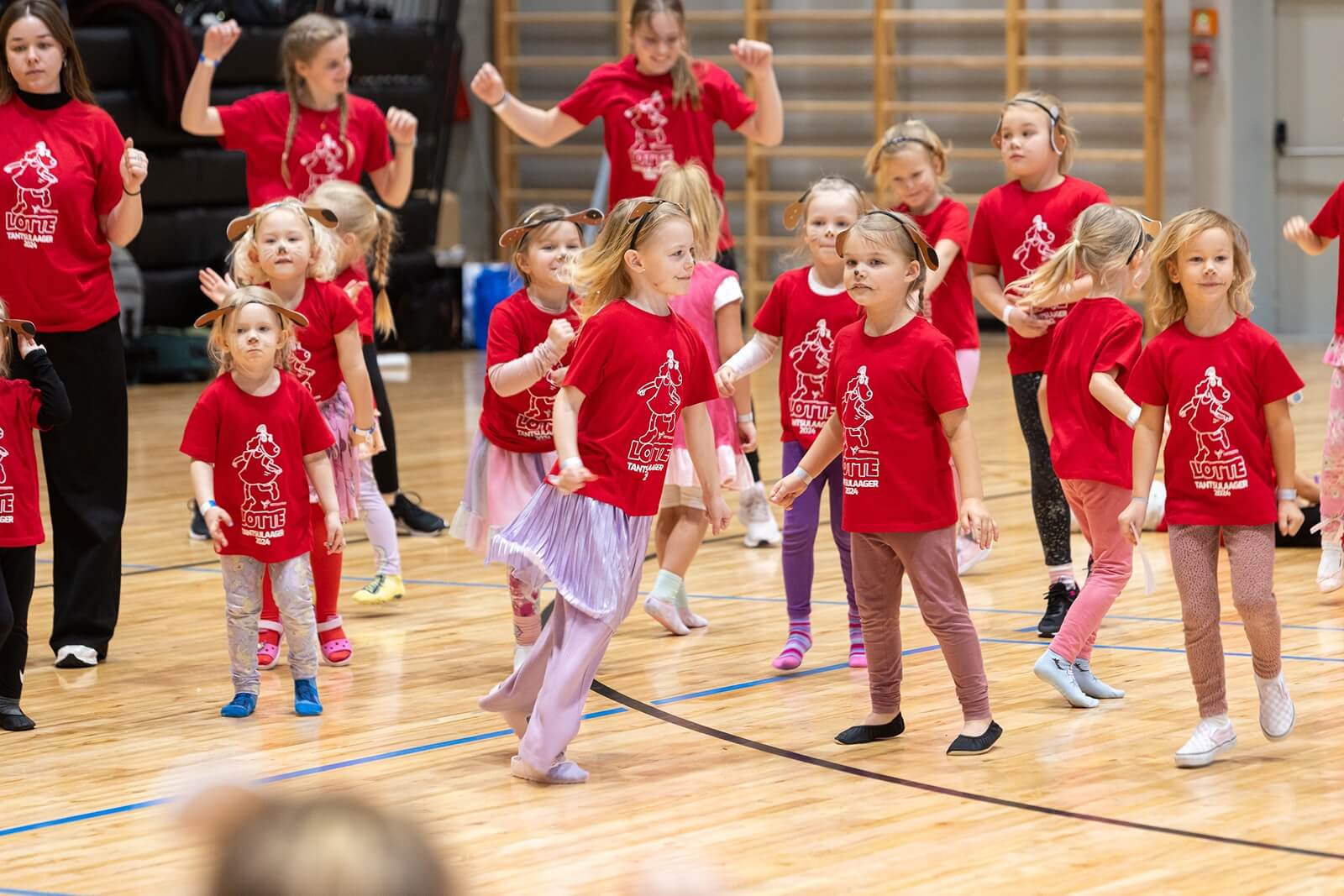 Lotte tantsulaager 2024 eelkooliealistele lastele