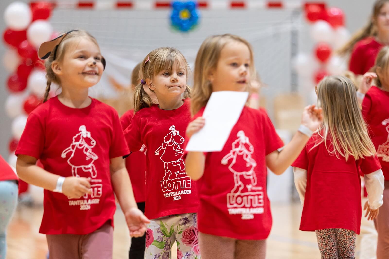 Lotte tantsulaager 2024 eelkooliealistele lastele
