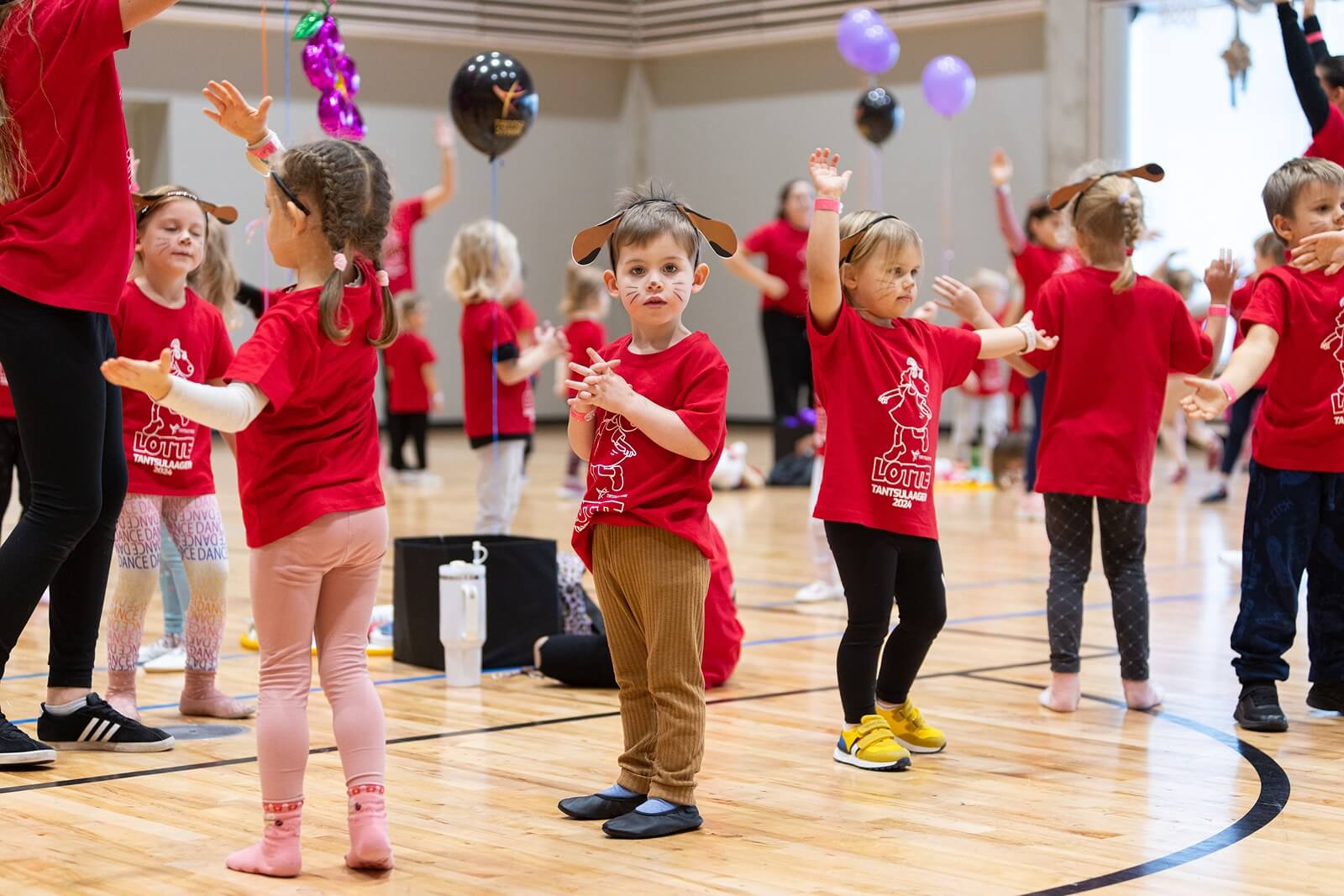 Lotte tantsulaager 2024 eelkooliealistele lastele