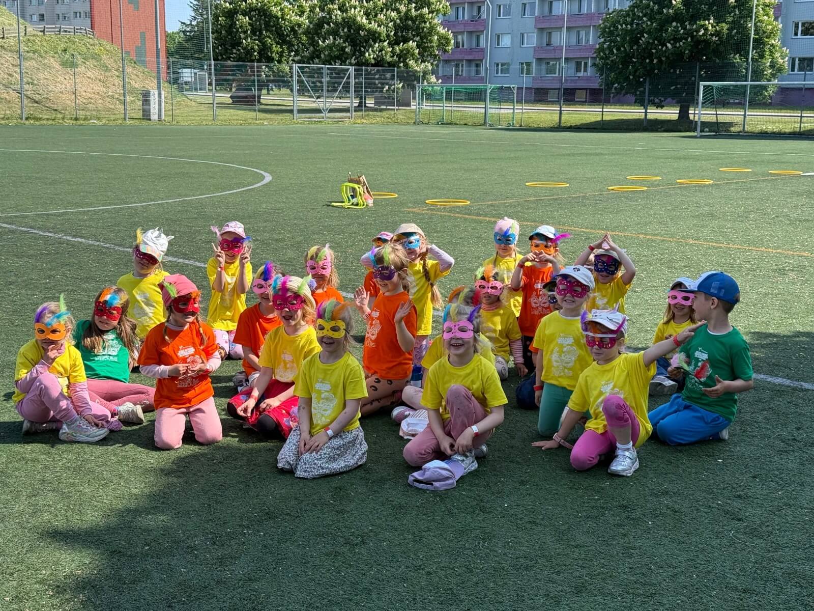 Suve alguse tantsulaager ja karneval 2025 eelkooliealistele lastele.