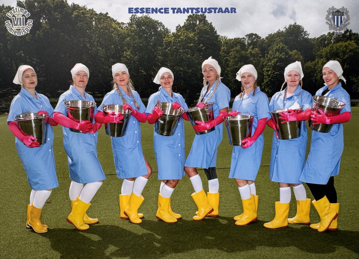 Tantsustaar Eestimaa Võimlemispeol „Maaelu võlu“